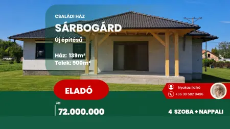 eladó családi ház, Sárbogárd