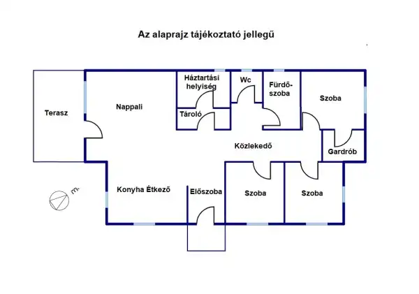 Eladó új építésű családi ház, Hernád 3 szoba 92 m² 79.99 M Ft