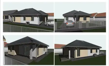 eladó új építésű családi ház, Kiskunlacháza