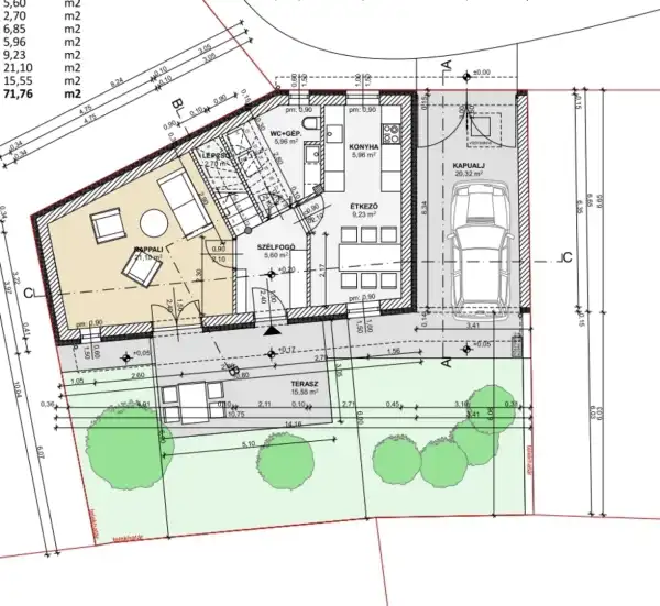 Eladó új építésű családi ház, Vác 5 szoba 116 m² 139 M Ft