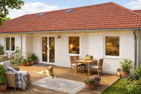 eladó új építésű ikerház, Áporka