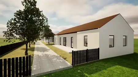 eladó új építésű ikerház, Újhartyán