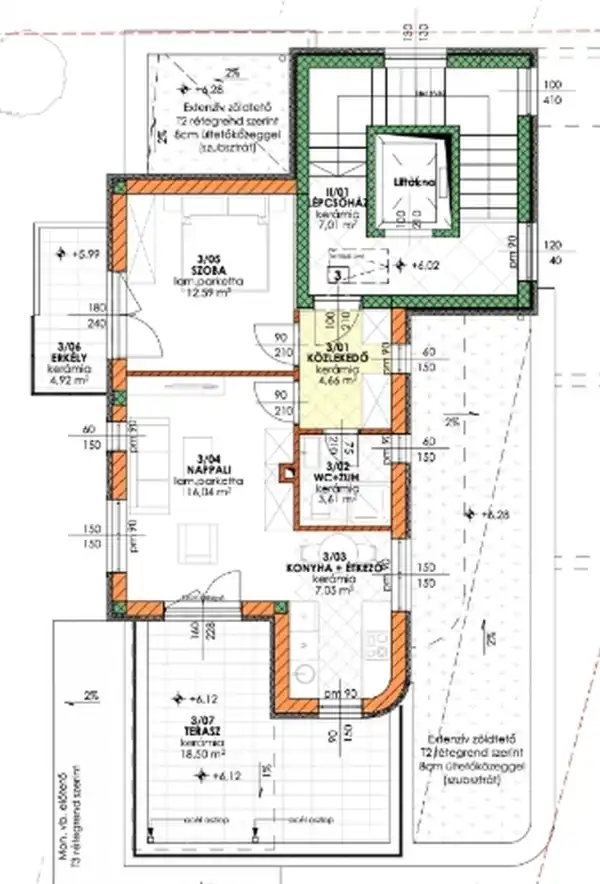 Eladó új építésű lakás, Budapest, XI. kerület 2 szoba 55 m² 139 M Ft
