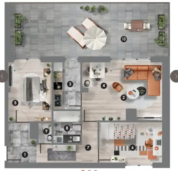 Eladó új építésű lakás, Budapest, XIII. kerület 3 szoba 65 m² 126.34 M Ft