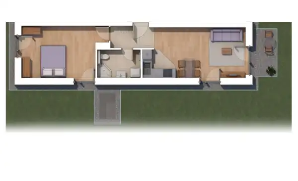 Eladó új építésű lakás, Budapest, XIV. kerület 2 szoba 46 m² 94.32 M Ft