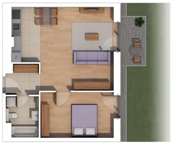 Eladó új építésű lakás, Budapest, XIV. kerület 2 szoba 51 m² 91.51 M Ft