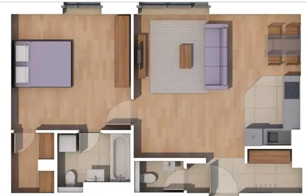 Eladó új építésű lakás, Budapest, XIV. kerület 2 szoba 57 m² 86.83 M Ft