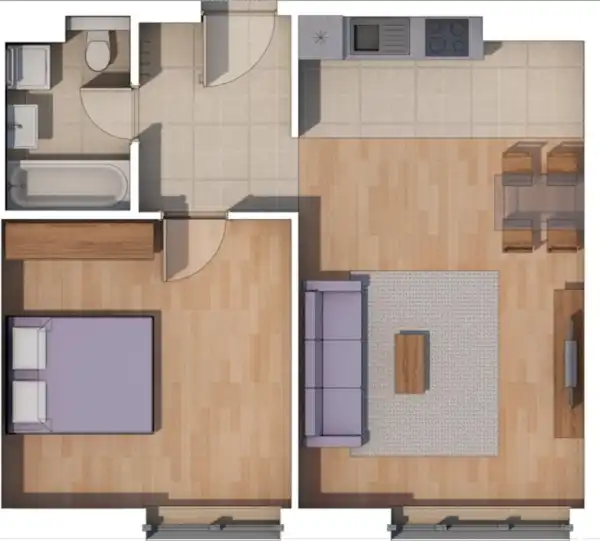 Eladó új építésű lakás, Budapest, XIV. kerület 2 szoba 50 m² 78.75 M Ft