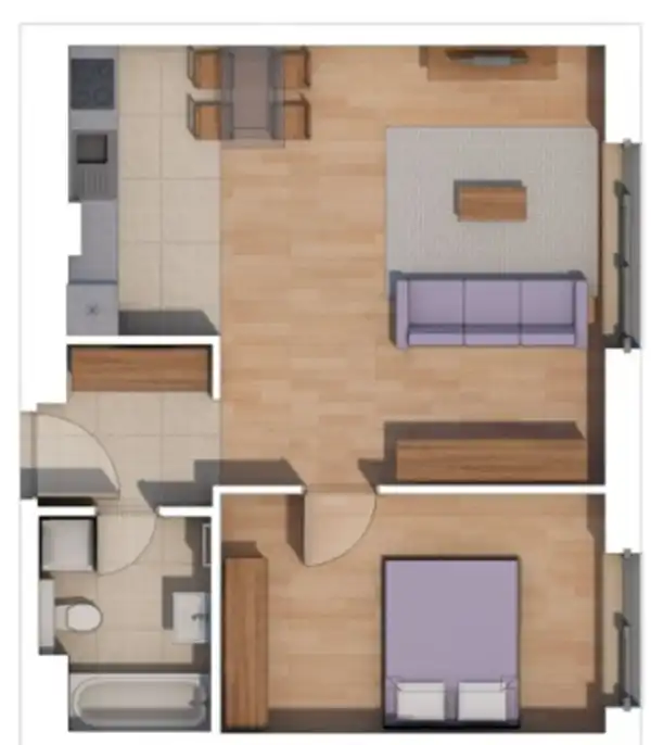 Eladó új építésű lakás, Budapest, XIV. kerület 2 szoba 50 m² 81 M Ft