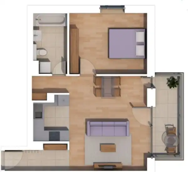 Eladó új építésű lakás, Budapest, XIV. kerület 2 szoba 51 m² 89.25 M Ft