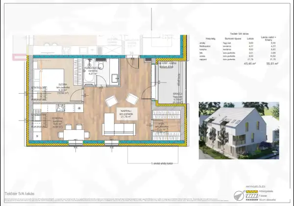 Eladó új építésű lakás, Hajdúszoboszló 2 szoba 55 m² 62 M Ft