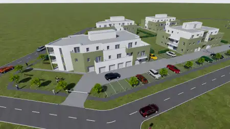 eladó új építésű lakás, Hegyeshalom