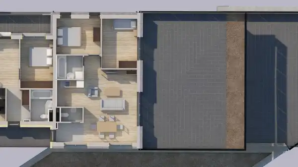 Eladó új építésű lakás, Oroszlány 3 szoba 63 m² 82.9 M Ft