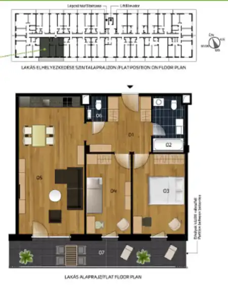 Eladó új építésű lakás, Vác 3 szoba 72 m² 95 M Ft