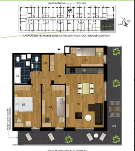 Eladó új építésű lakás, Vác 4 szoba 77 m² 99.9 M Ft