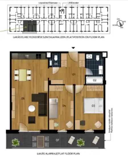 Eladó új építésű lakás, Vác 3 szoba 72 m² 99.9 M Ft