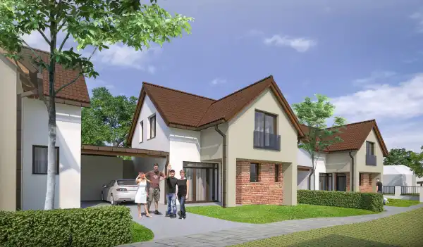 Eladó új építésű sorház, Tatabánya 4 szoba 108 m² 95 M Ft