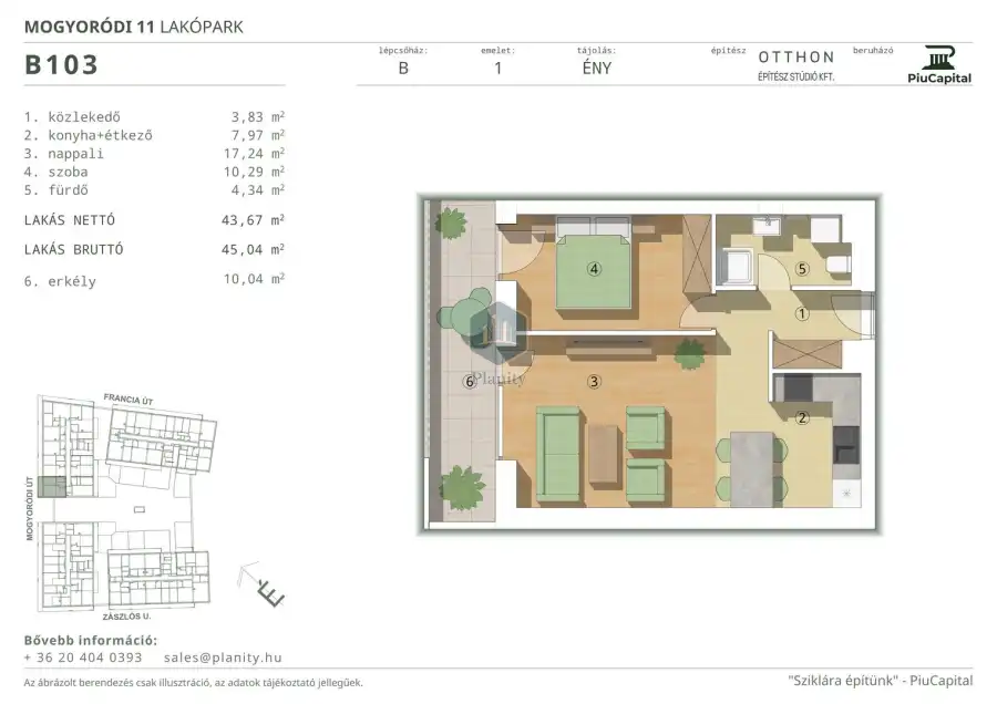 eladó új építésű téglalakás, Budapest, XIV. kerület