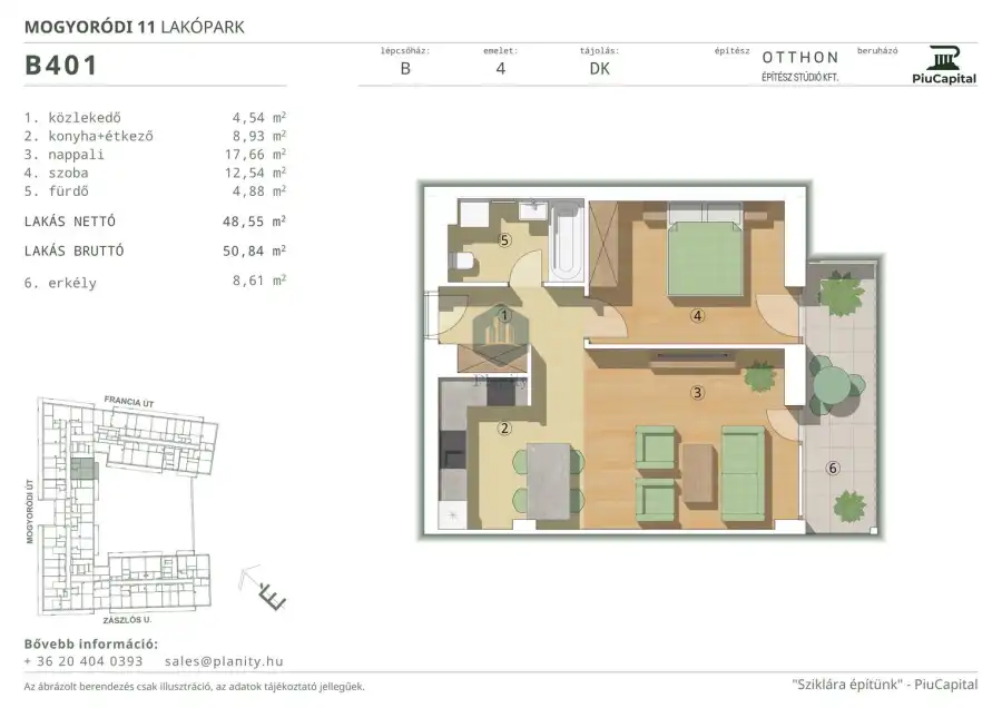 eladó új építésű téglalakás, Budapest, XIV. kerület