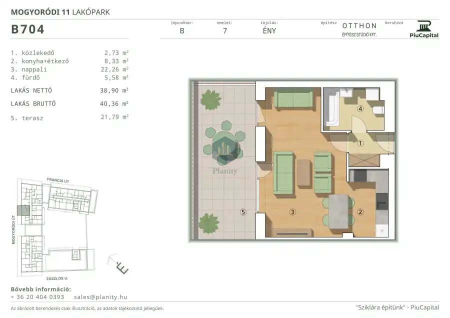 eladó új építésű téglalakás, Budapest, XIV. kerület