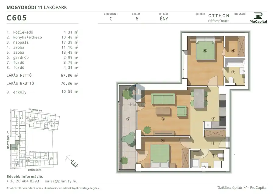 eladó új építésű téglalakás, Budapest, XIV. kerület