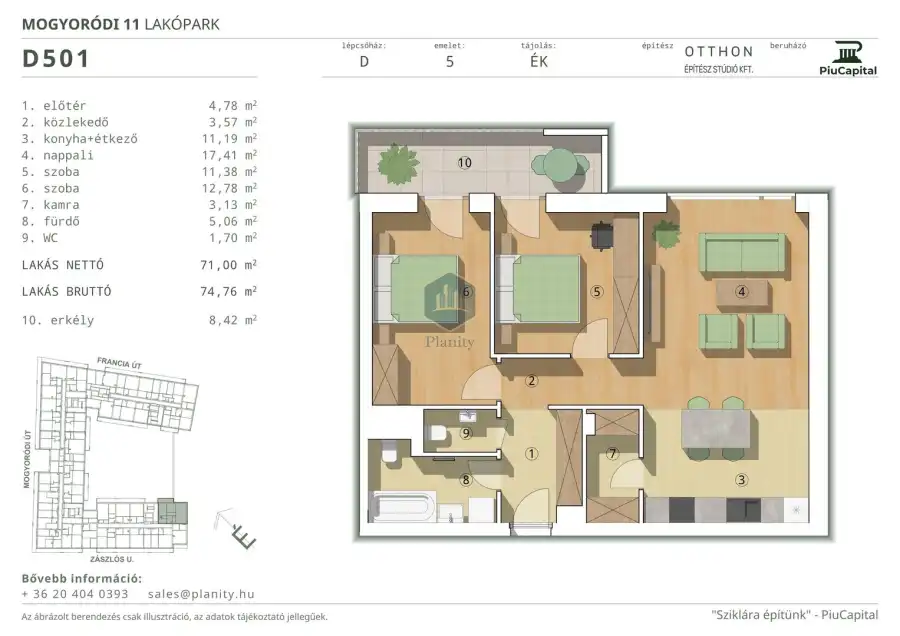 eladó új építésű téglalakás, Budapest, XIV. kerület