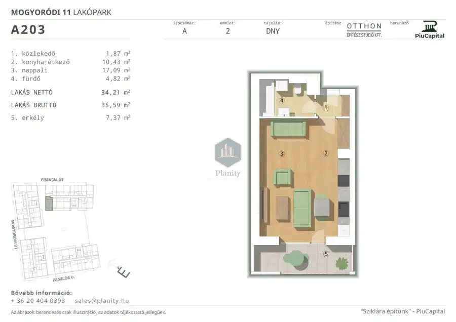 eladó új építésű téglalakás, Budapest, XIV. kerület