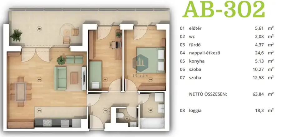 eladó új építésű téglalakás, Budapest, XIV. kerület