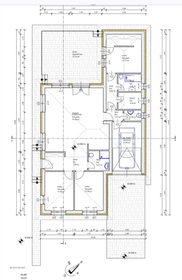 Eladó újépítésű családi ház, Veresegyház 4 szoba 107 m² 109.9 M Ft