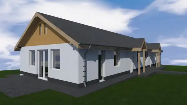 Eladó újszerű ikerház, Rád 4 szoba 84 m² 68 M Ft