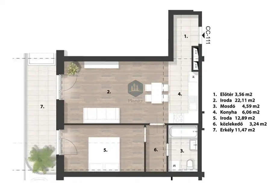 eladó újszerű téglalakás, Budapest, XIV. kerület